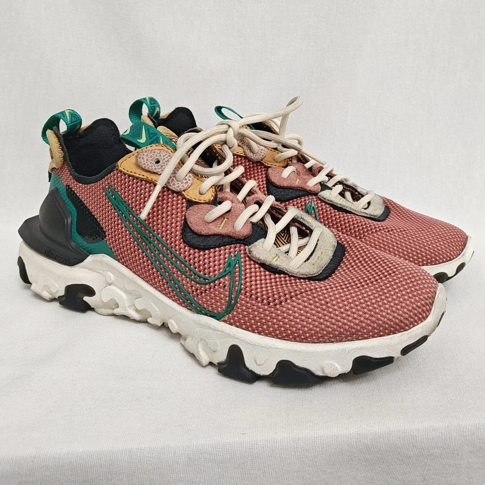 Nike React Vision SE‎ CT3618 991 Sneaker Custom Colorway Pink Green Coral